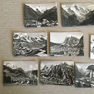 Postales antiguas Interlaken Berner Oberland