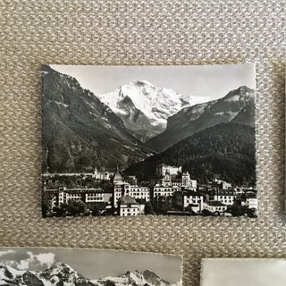 Postales antiguas Interlaken Berner Oberland
