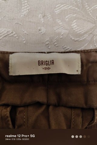 Pantaloni uomo marrone taglia 48