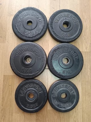 Mancuernas/Discos 28mm
