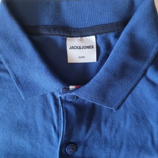 Polo Jack & Jones azul talla M