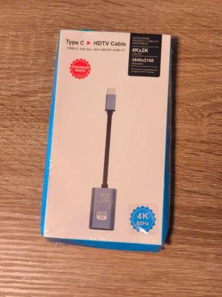 Cable USB-C a HDTV 4K 60Hz
