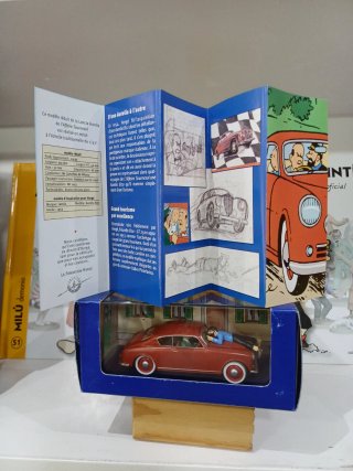 Coche Tintín Lancia Aurelia 1/43