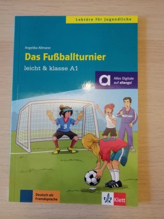 Libro de lectura en alemán Das Fubballturnier A1