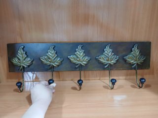 Perchero de Pared Vintage Hojas Hojalata 640513926