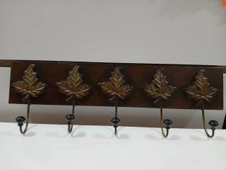 Perchero de Pared Vintage Hojas Hojalata 640513926
