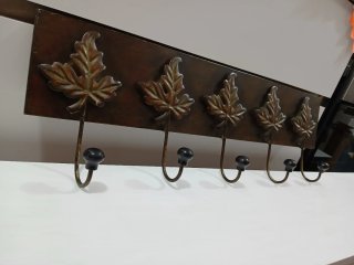 Perchero de Pared Vintage Hojas Hojalata 640513926