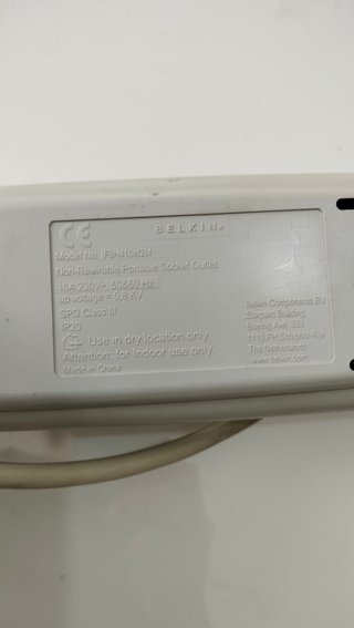 Regleta Belkin SurgeMaster 4 tomas