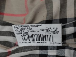 Chaqueta Burberrys Clásica Unisex Negra