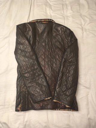 Chaqueta Burberrys Clásica Unisex Negra