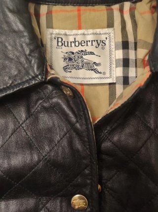 Chaqueta Burberrys Clásica Unisex Negra