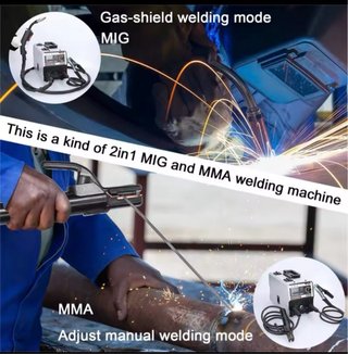Soldadora MIG/MMA 160A