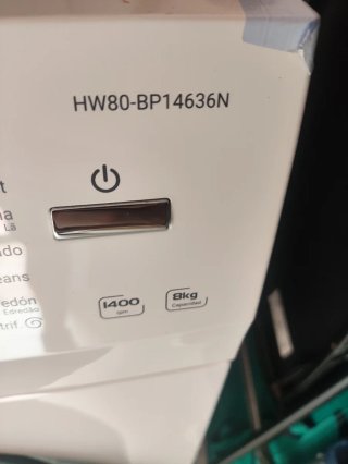Lavadora Haier HW80-BP14636N Inverter