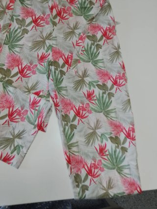Mono largo estampado tropical
