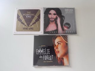 Lote 3 CD singles Eurovision
