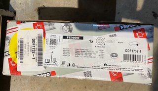 2 Discos de freno traseros Ferodo 260x8 Renault