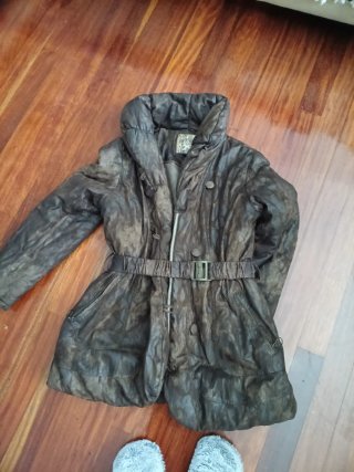 Chaqueta de piel auténtica