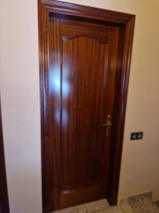 Puerta Sapelly , algunas con cristal