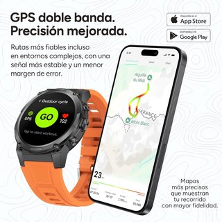 Smartwatch GPS deportivo KSIX Explorer2 PRECINTADO