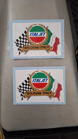 Adesivi Italjet Bologna-Italy