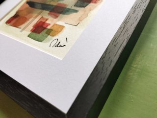 Arte Abstracto: Acuarela/Tinta. Original y única.