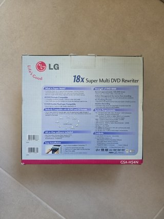 LG GSA-H54N 18x Super Multi DVD Rewriter