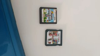 Nintendo DSi XL Blu con giochi e caricatore