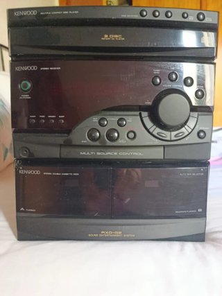 Torre Kenwood RXD-G2 CD/Cinta/Radio