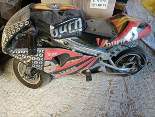 Moto burn electrica
