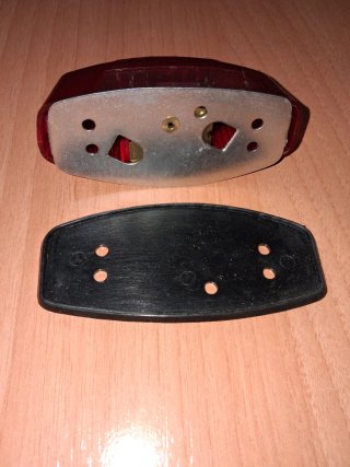 Piloto trasero Bultaco,Ossa