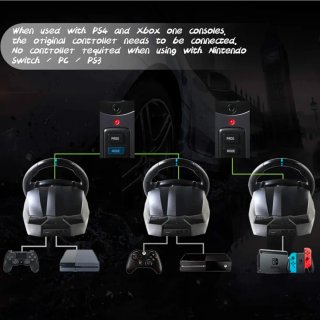 Volante PXN V9 Racing Wheel + Pedali + Cambio
