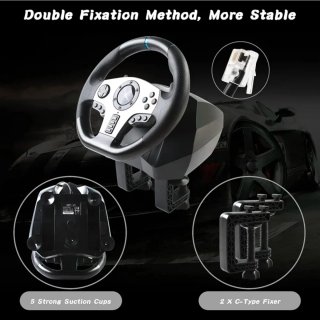 Volante PXN V9 Racing Wheel + Pedali + Cambio