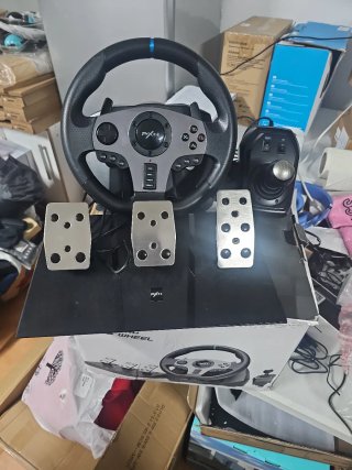 Volante PXN V9 Racing Wheel + Pedali + Cambio