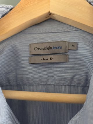 Camisa Calvin Klein Azul Talla M