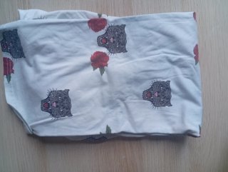 Camiseta Hollister con estampado de tigre y rosas