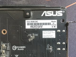 Tarjeta Gráfica ASUS RX 580