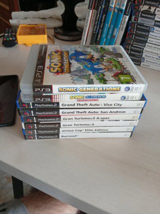 Lote 8 Juegos PS2 y PS3