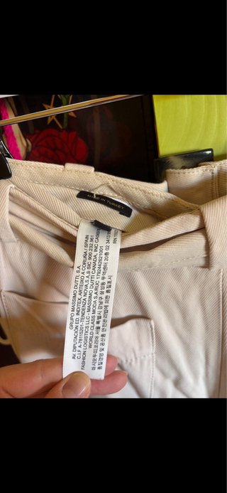 Pantalón Massimo Dutti Beige Talla M