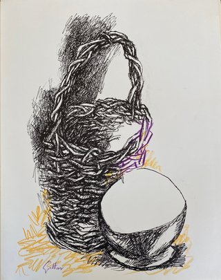 RENATO GUTTUSO II disegno moderno SEDA 1963