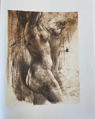 RENATO GUTTUSO II disegno moderno SEDA 1963