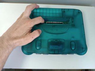 Nintendo 64. Blue. Serie Funtastic. Super Mario 64