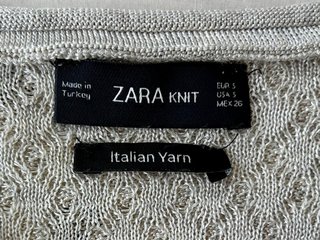 Jersey Zara Beige Talla S