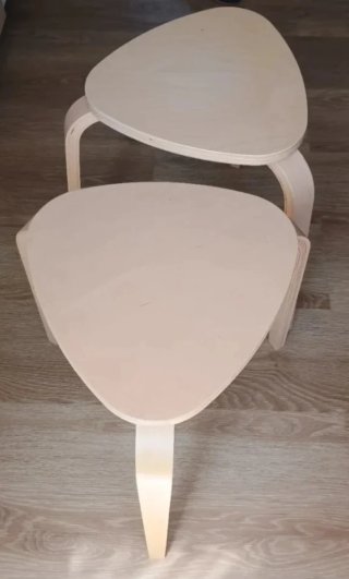 2 Taburetes Kyrre Ikea Madera