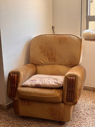 Poltrone singole in tessuto floreale
