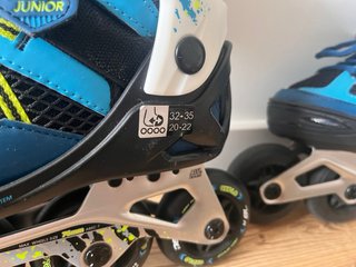 Patines Oxelo Fit 5 Talla 32-35 Ajustable