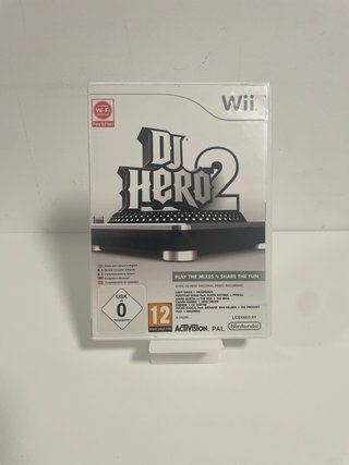 Pacchetto DJ Hero 2 per Wii con gioco e controller giradischi