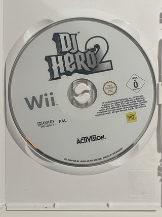 Pacchetto DJ Hero 2 per Wii con gioco e controller giradischi