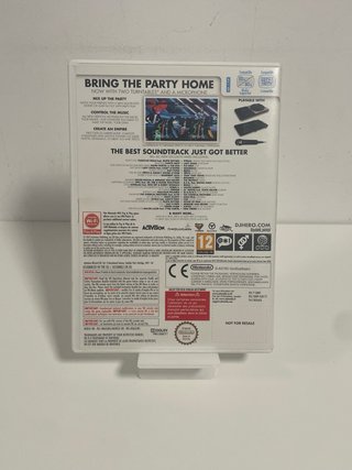Pacchetto DJ Hero 2 per Wii con gioco e controller giradischi