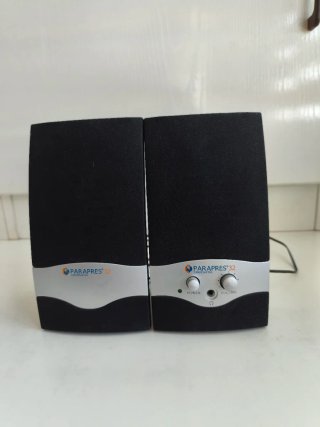 Altavoces PARAPRES 32 PC Negros y Plateados