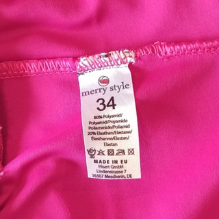 Parte de abajo bañador fucsia Talla XS
